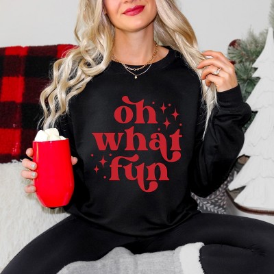 Simply Sage Market Whimsical Oh What Fun Sweatshirt
