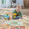 Washable Rugs Vintage Oriental Area Rug Indoor Floor Carpet Non Slip Non Shedding Rug for Bedroom Living Room - 3 of 4
