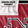 Nicholls State University Primary Logo Stripes Silky 50x60 Blanket, 1 Sided - 4 of 4