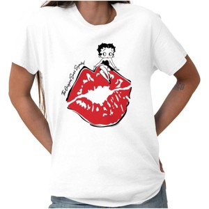 Betty Boop The Original Sass Symbol Womens Graphic T Shirt Tees Brisco Brands - 1 of 4