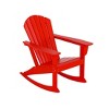 WestinTrends Outdoor Patio Poly Adirondack Rocking Chair Rocker - 3 of 3