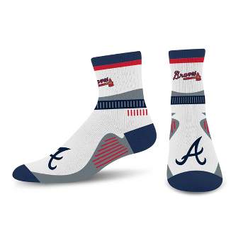 MLB Atlanta Braves Large Quarter Socks