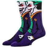DC Comics The Joker: Rebirth 360-Degree Graphic Print Crew Socks for Men