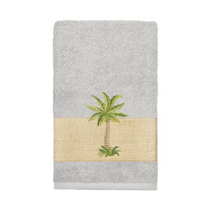 Linum Home Textiles 100% Turkish Cotton COLTON Embellished Towel Set - 1 of 2
