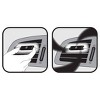 Little Trees 4pk Vent Wrap Black Ice Air Fresheners: Car Freshener Vent Clips, Disposable, Scented, Non-Powered - 4 of 4
