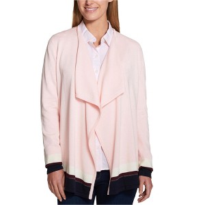 Tommy Hilfiger Womens Draped Cardigan Sweater - 1 of 1