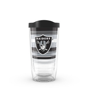 NFL Las Vegas Raiders 16oz Hype Stripes Classic Tumbler - 1 of 4