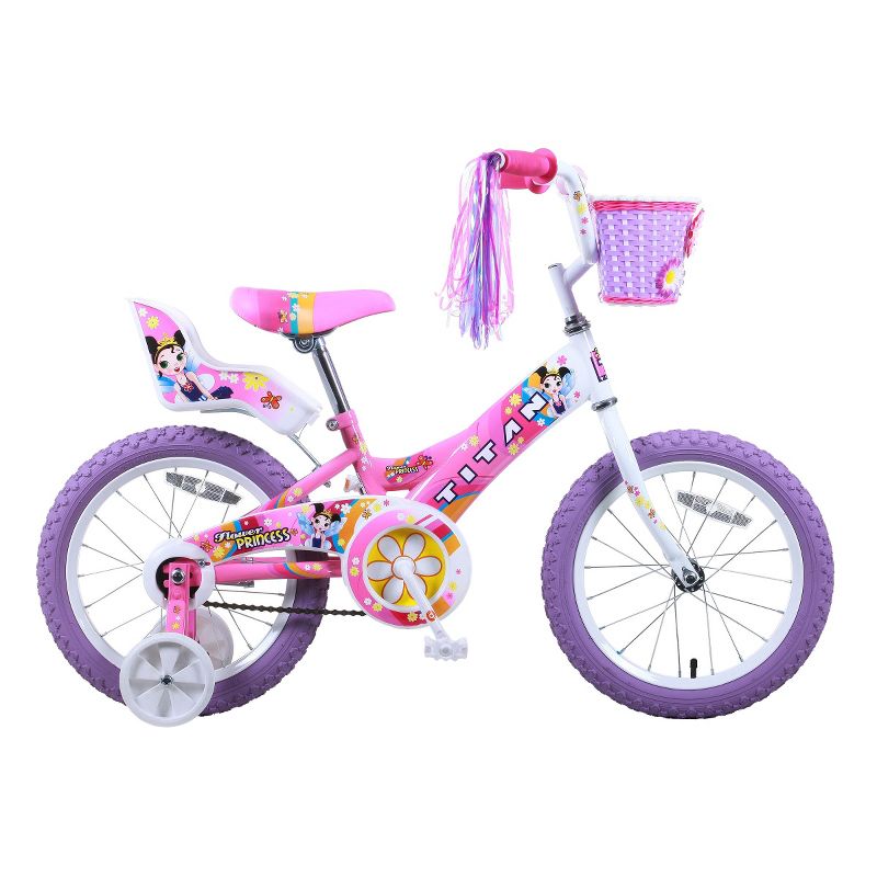Titan Flower Princess 16&#34; Kids&#39; BMX Bike - Pink, 2 of 10