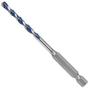 Bosch BlueGranite Turbo 3/16 in. X 4 in. L Carbide Tipped Hammer Drill Bit Hex Shank 1 pc - 1 of 1