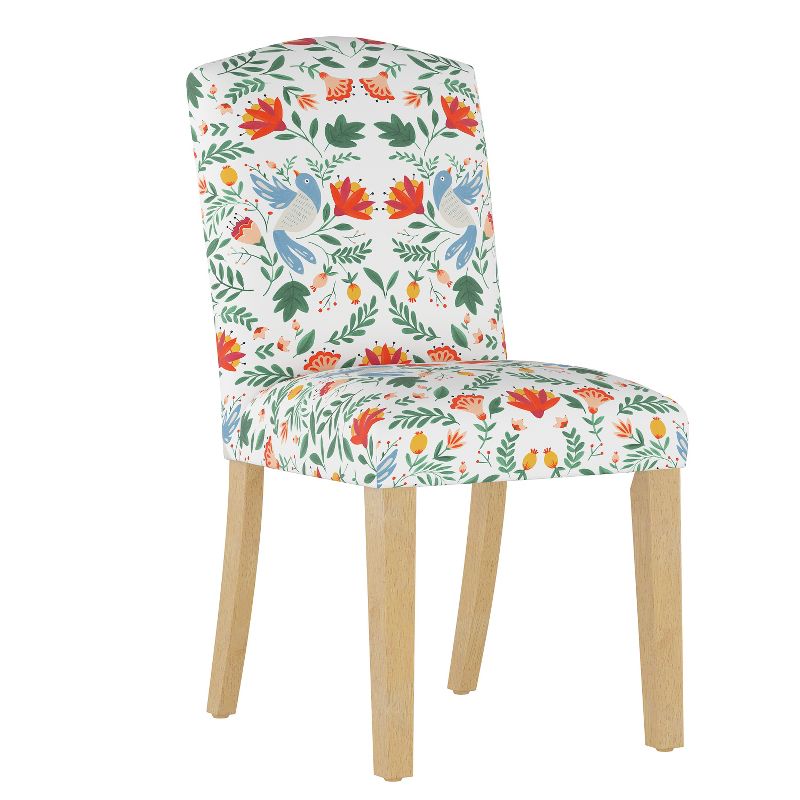 Skyline Furniture Alex Camel Back Dining Chair in Patterns, 3 of 9