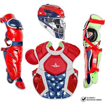 All Star Adult System7 Axis Pro Usa Catchers Set 19H