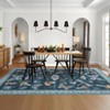 Area Rugs for Living Room Modern Insect Rug Mushroom Pattern Rug Soft Washable Non Slip Low Pile Rug - 2 of 4
