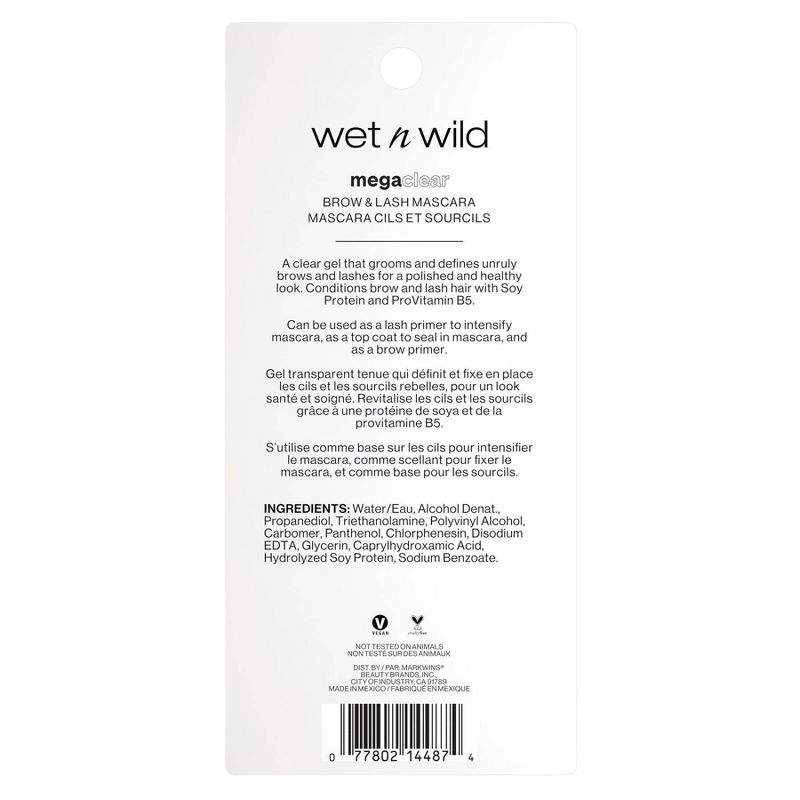 Wet n Wild Mega Clear Lash &#38; Brow Mascara - 0.3 fl oz, 6 of 11