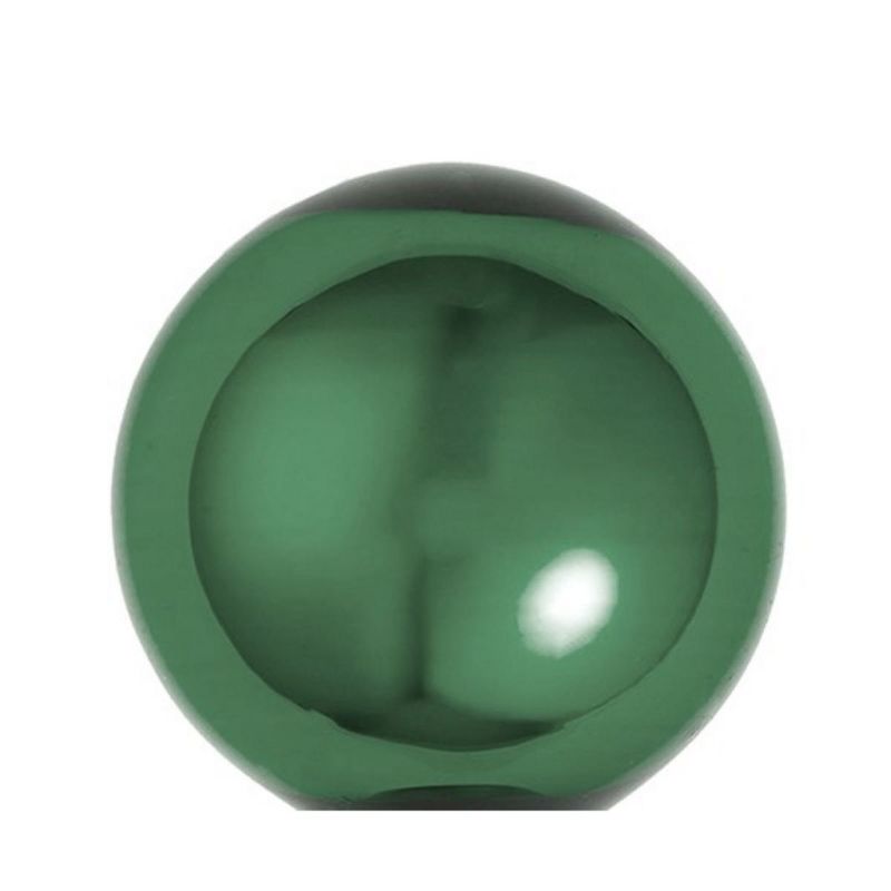 Northlight 28ct Green Shiny Finish Glass Christmas Ball Ornaments 2" (50mm), 2 of 3