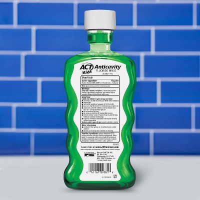 ACT Kids Wild Watermelon Anticavity Fluoride Mouthwash 16.9 floz