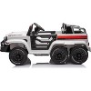24V Kids’ Ride-On Truck Car with Parental Remote Control, Twin 35W Motors, Max Speed 3.5MPH, USB Music Player, 6-Wheel Suspension, LED Lights - 4 of 4