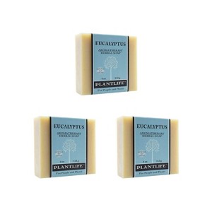 Plantlife Eucalyptus Bar Soap - Moisturizing and Soothing Soap for Your Skin - Hand Crafted Using Plant-Based Ingredients - Made in California 4oz Bar - 1 of 2