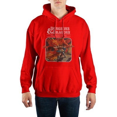 Dungeons & Dragons and Dice Black Graphic Hoodie - S