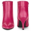 Perphy Women's Pointed Toe Side Zipper Stiletto Heel Ankle Booties - 3 of 4