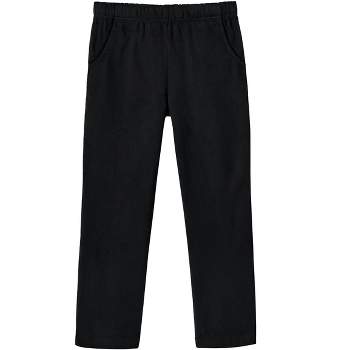 City Threads USA-Made Girls Soft Cotton UPF 50+ Jersey Pocket Pants