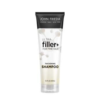 John Frieda ULTRAFiller+ Thickening Shampoo for Fine Hair, Volumizing Shampoo, Biotin and Hyaluronic Acid Hair Thickening Shampoo - 8.3 fl oz