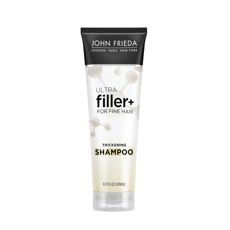 John Frieda ULTRAFiller+ Thickening Shampoo for Fine Hair, Volumizing Shampoo, Biotin and Hyaluronic Acid Hair Thickening Shampoo - 8.3 fl oz, 1 of 8