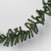 18' Christmas Pre-Lit Artificial Pine Bough Garland Green with LED Lights - Wondershop™ - 4 of 4