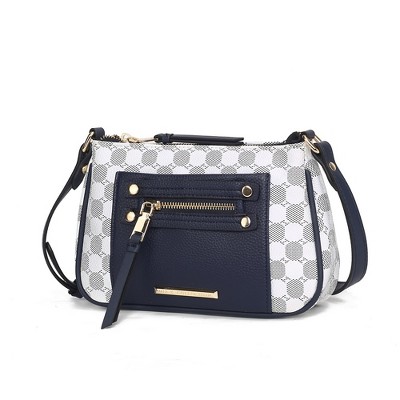 MKF Collection Essie Circular Print Women’s Crossbody Bag by Mia K