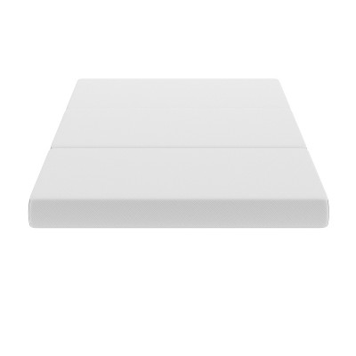 Twin White Memory Foam Tri-Fold Sofa Bed Mattress