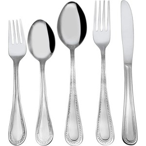 Sol Living 20pc Stainless Steel Silverware Set Service for 4 - Shiny - 1 of 4