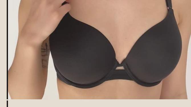 Smart & Sexy Everyday Invisible Full Coverage T-Shirt Bra, 2 of 6, play video