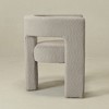 KINWELL 28" Wide Boucle Upholstered Square Armchair - 4 of 4