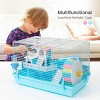 Mewoofun Pet Crates And Houses Large Hamster Cage Gerbil Cage, Mouse Cage Small Animal Cage Hamster House, Blue, 18.5"*11.8"*11.8" - 2 of 4