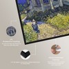 Art Remedy Vincent van Gogh - The Church in Auvers Van Gogh Classic Fields and Floral Wall Art Framed - 4 of 4