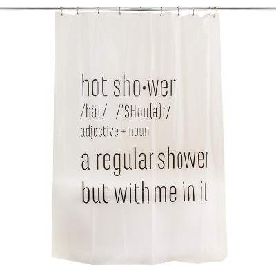 Hot Shower Curtain Black Room Essentials Target Inventory