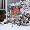 Briarwood Lane Snow Day Gathering Winter Garden Flag Fawn Birds C - 4 of 4