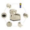 vidaXL Massage Recliner Chair Reclining Armchair for Elderly Faux Leather - 4 of 4