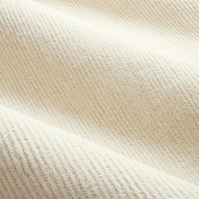 Taupe and Ivory Ribbed Hand-Tufted Wool 5' x 7' Area Rug