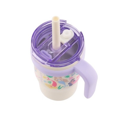 Reduce 14oz Coldee Vacuum insulated Stainless Steel Straw Tumbler Mermaids