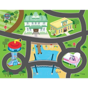 Imaginmat: Deluxe - Paw Patrol - Floor Playmat & Toy Car, 30.5 x 20.5", Kids 3+ - 1 of 4
