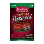 Bridgford Sliced Turkey Pepperoni - 4oz
