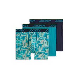 Jockey Men's Chafe Proof Pouch Microfiber 6" Boxer Brief - 3 Pack - 1 of 4