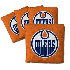 NHL Edmonton Oilers 4pk Orange Toss Game Set - 1 of 4