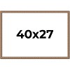 PosterPalooza | Slim Profile Gold Picture Frame - UV Acrylic, Backing Board, Hanging Hardware Included - 2 of 4