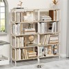 OUTSUPPLY 5 Tier Large Book Shelf, Bookcase Home Office Open Bookshelf,Shelves for Living Room, Office Shelf - 3 of 4
