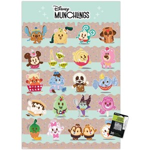 Trends International Disney Munchlings - Grid Unframed Wall Poster Prints - 1 of 4