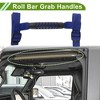 Unique Bargains Roll Bar Grab Grip Handle Holder for Jeep Wrangler 1987-2021 Nylon PVC 4 Pcs - 2 of 4