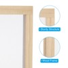 Unique Bargains Wood Hand-polished DIY Dried Flower Papermaking Frame 4 Pcs - 3 of 4
