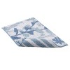 Izod Mystic Floral Blue Reversible Rug - 3 of 3