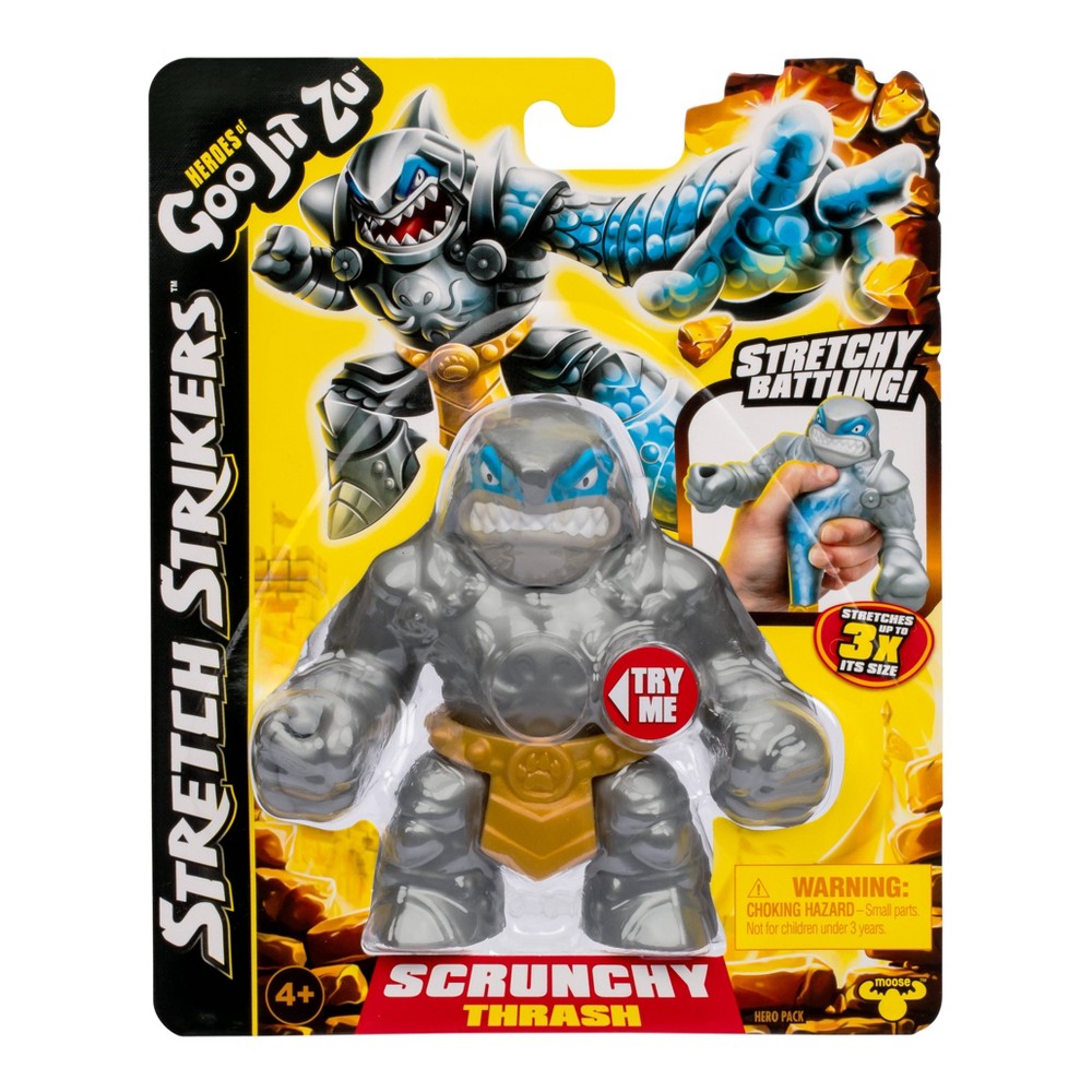 Goo Jit Zu Scrunchy Thrash Stretch Strikers Figure